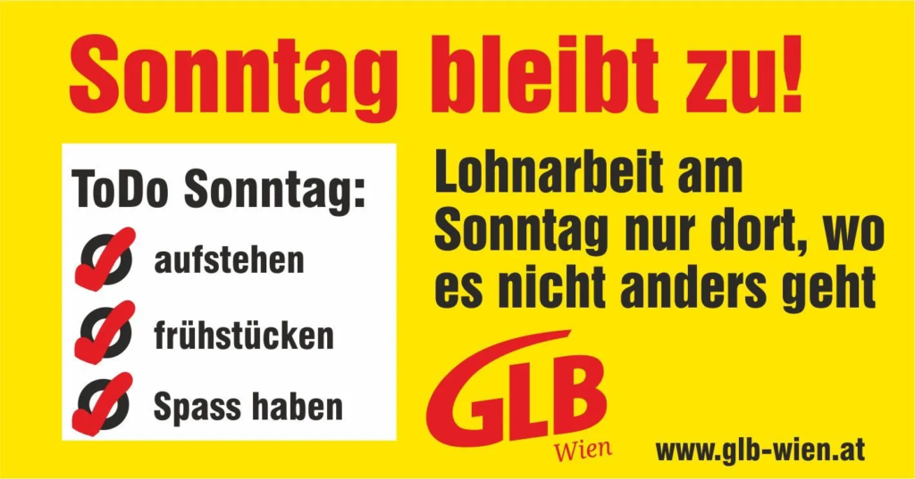 Nein zur Sonntagsöffnung des Handels am 19.12.