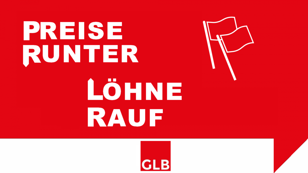 PREISE RUNTER, LÖHNE RAUF