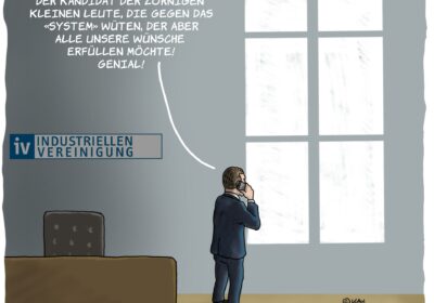 Karl Bergers Cartoon