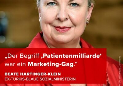 Statt Patientenmilliarde Milliardenschulden