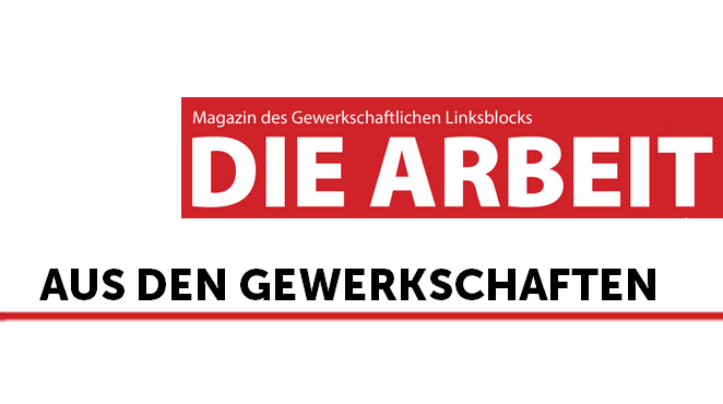 Aus den Gewerkschaften
