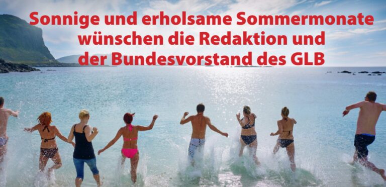 Erholsamen Urlaub!