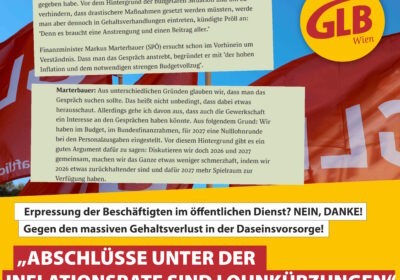 Erpressung der Beschäftigten im öffentlichen Dienst? Nein, danke!