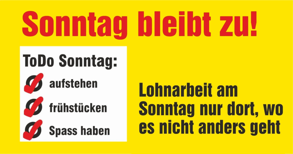 Automatengeschäfte regulieren statt Sonntagsöffnung!