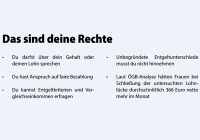 Lohntransparenz bitte warten!
