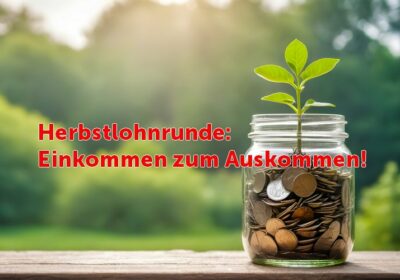 Höhere Löhne und Arbeitszeitverkürzung!